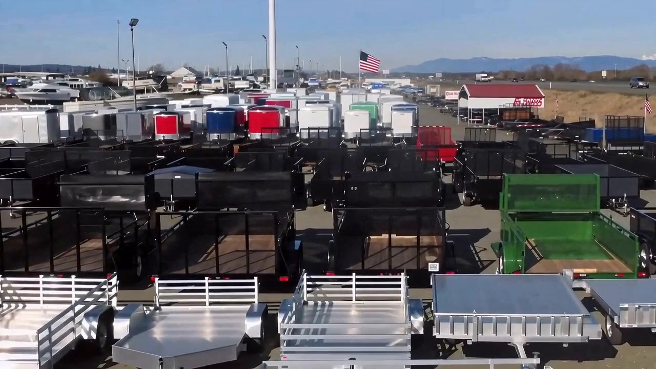 Signal Trailer lot with trailers for sale