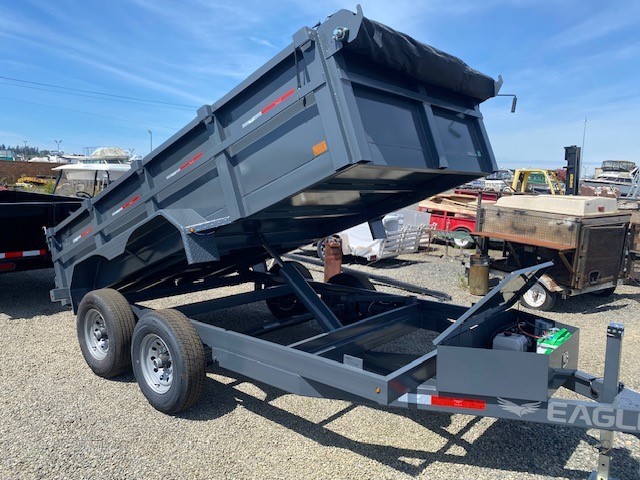 6x12 Dump Trailer 10k photo 2