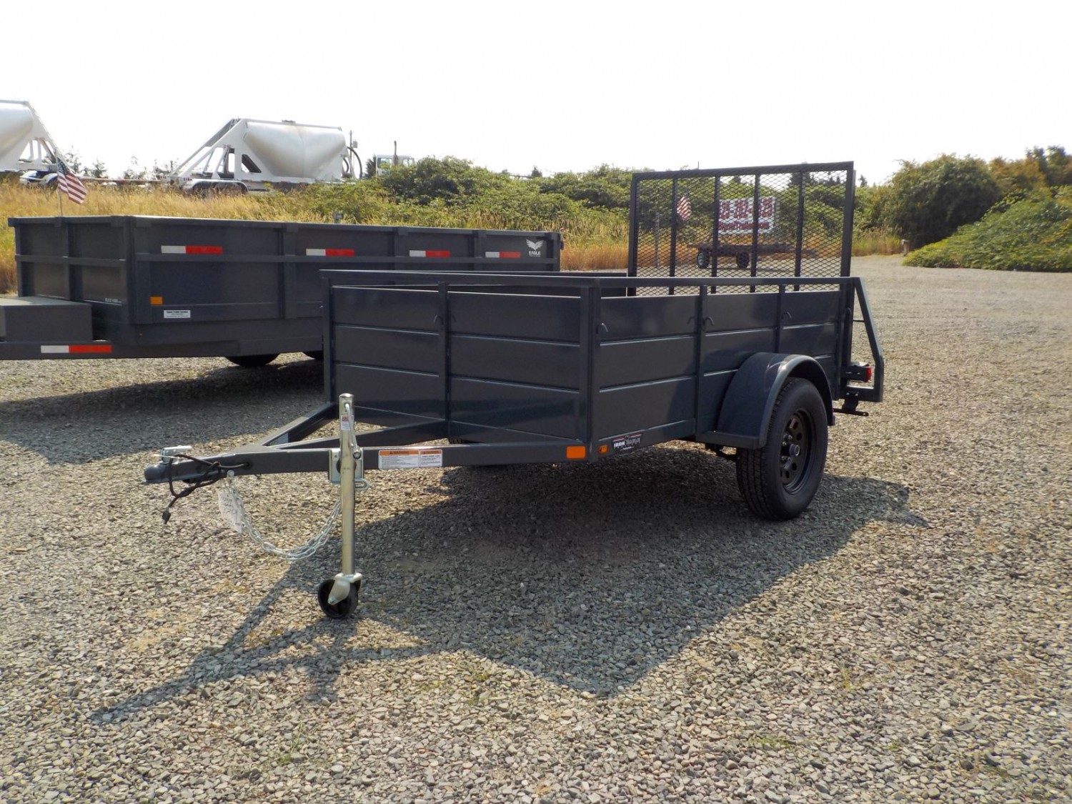 5x8 Utility w/ Ramp Gate