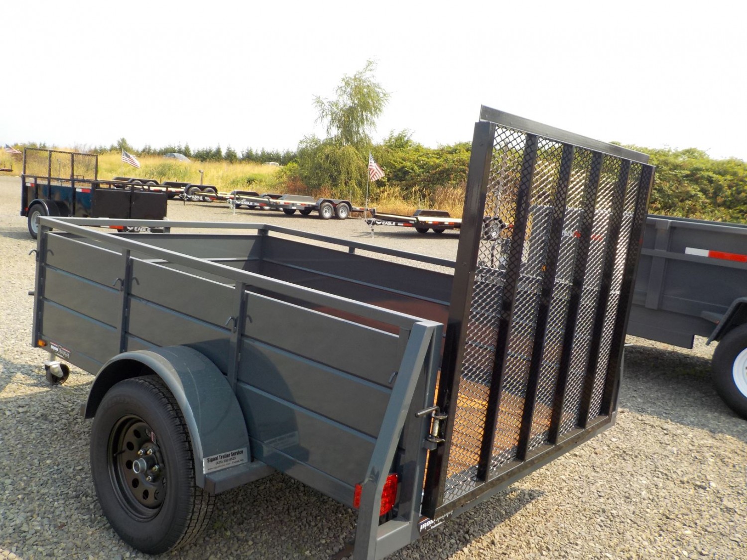 5x8 Utility w/ Ramp Gate photo 2