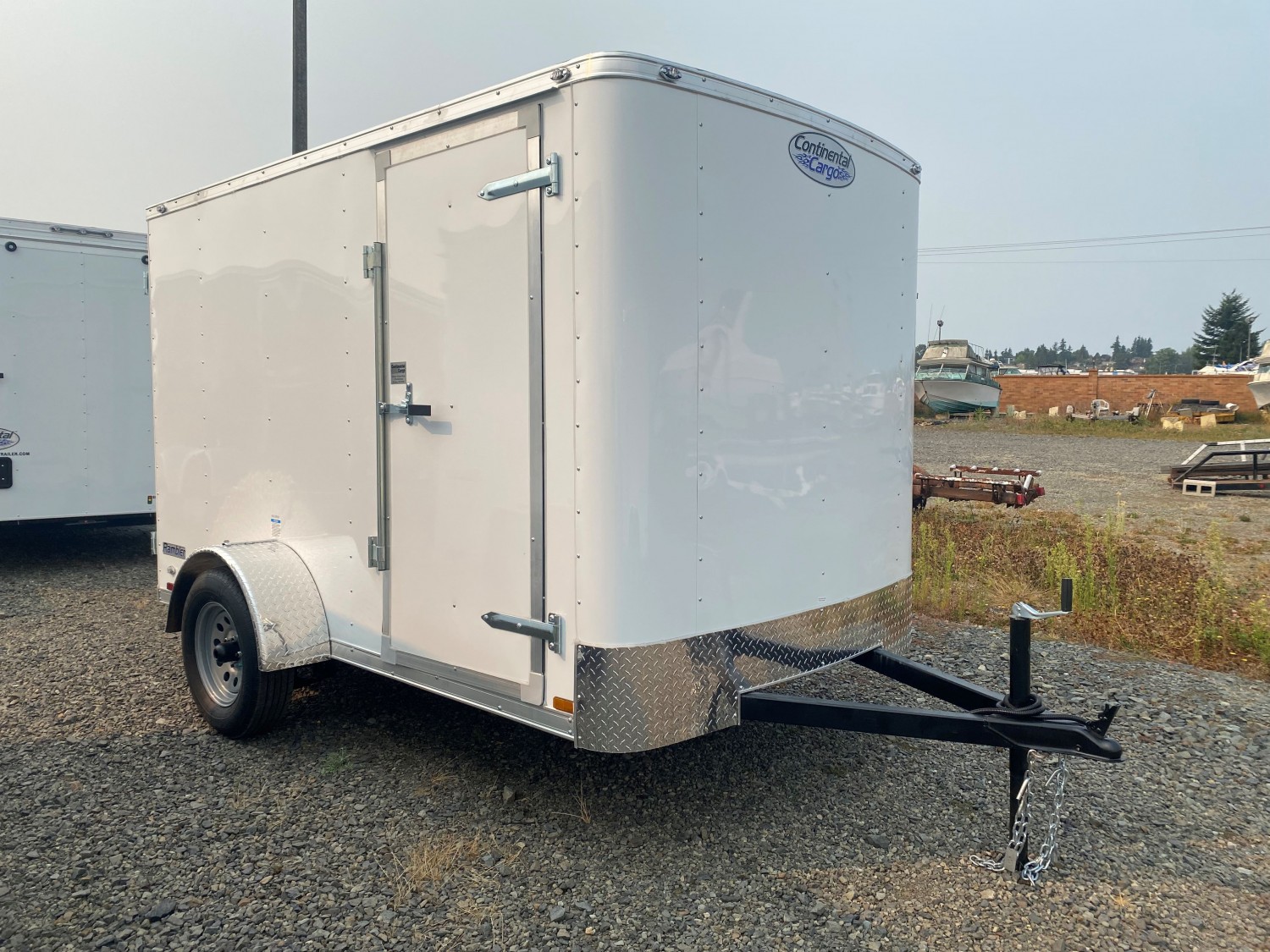 6X10 ENCLOSED W/ BARN DOORS