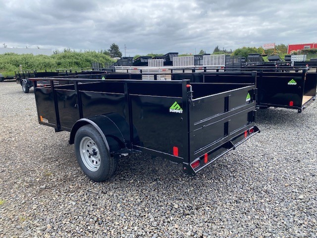 ALPINE UTILITY 5X10 W/ SPLIT RAMPS photo 2