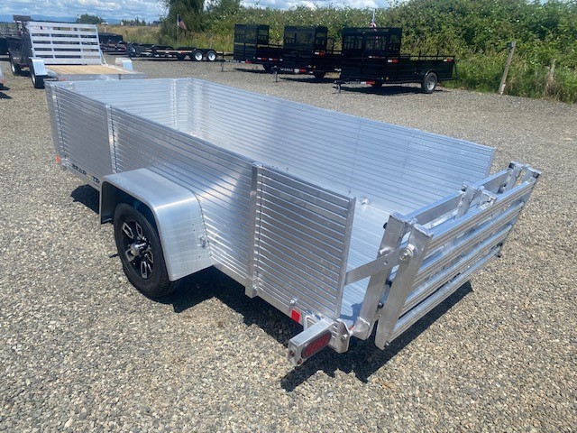 4.4X10 SOLID SIDE ALUMINUM UTILITY photo 2