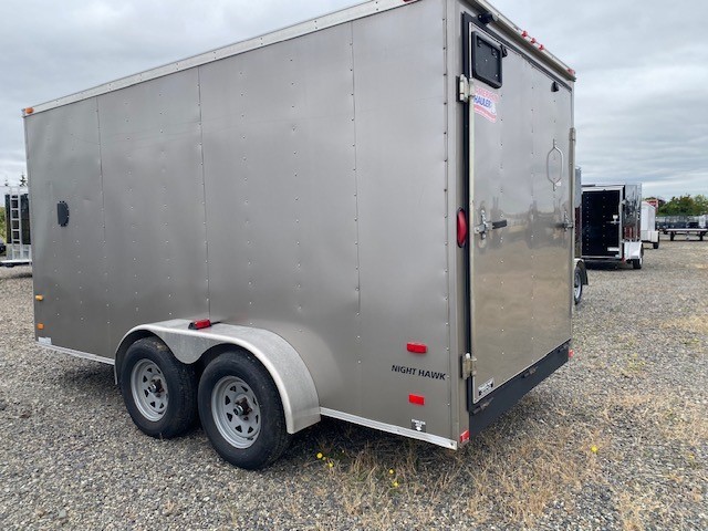 USED 7X14 ENCLOSED TRAILER photo 2