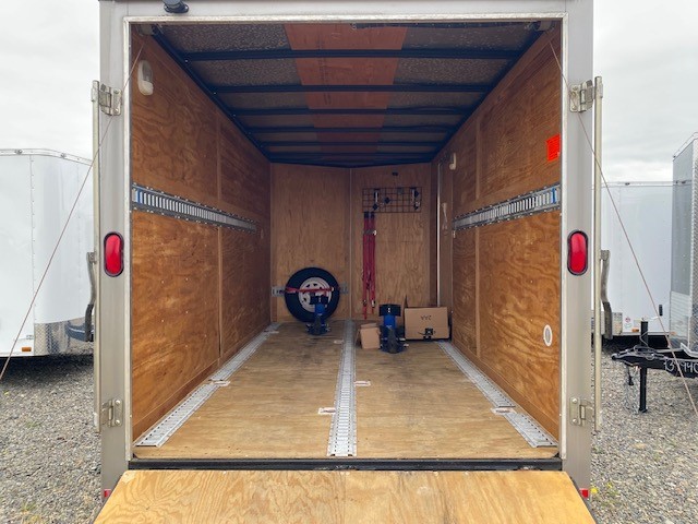 USED 7X14 ENCLOSED TRAILER photo 3