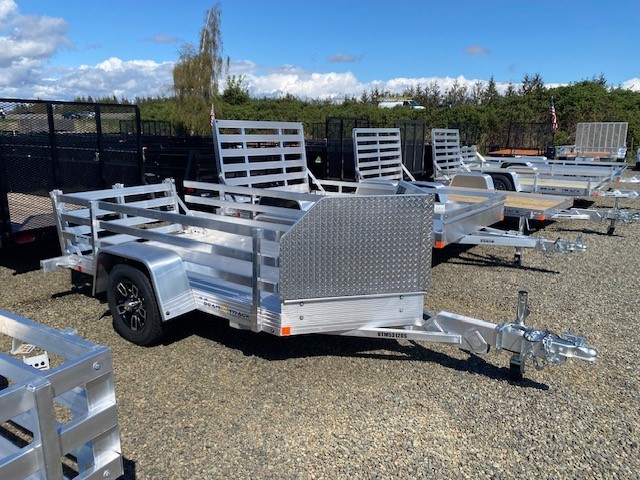 4.4X10 ALUMINUM MOTORCYCLE TRAILER